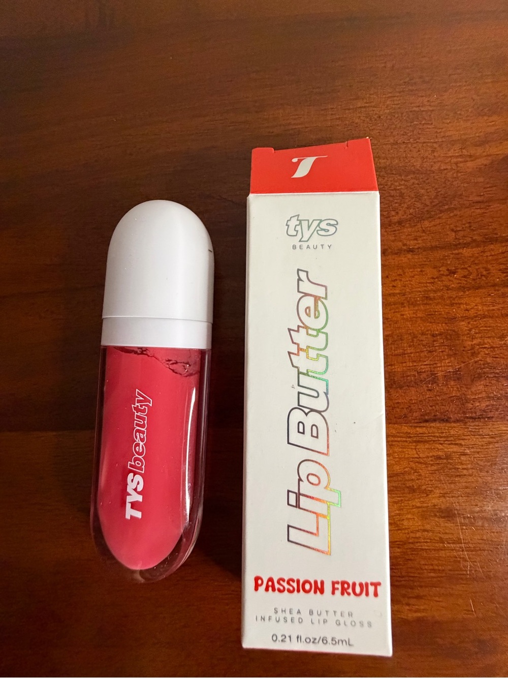 Tys Beauty Lip Butter - Passion Fruit Pink Lip Gloss